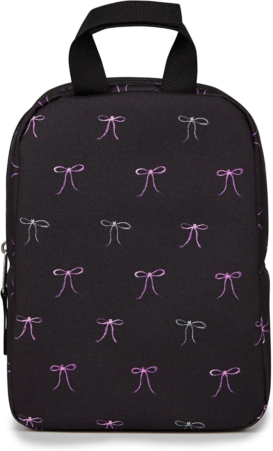 imageJanSport Big Break Insulated Lunch Bag  Small SoftSided Cooler Ideal for Class Work or Meal Prep BlackBad Bows