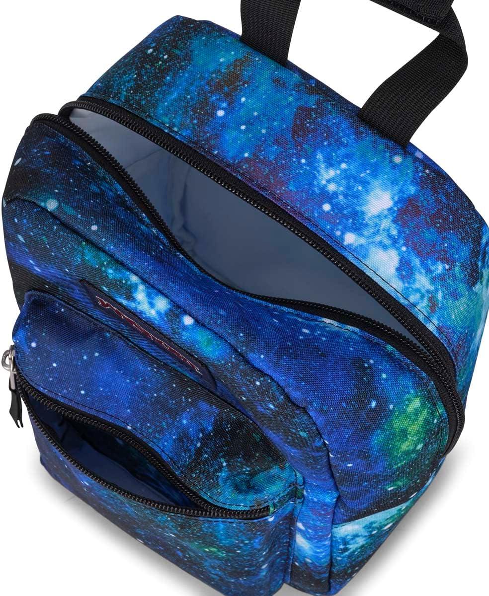 imageJanSport Big Break Insulated Lunch Bag  Small SoftSided Cooler Ideal for Class Work or Meal Prep Cyberspace Galaxy