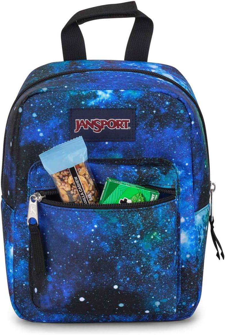 imageJanSport Big Break Insulated Lunch Bag  Small SoftSided Cooler Ideal for Class Work or Meal Prep Cyberspace Galaxy