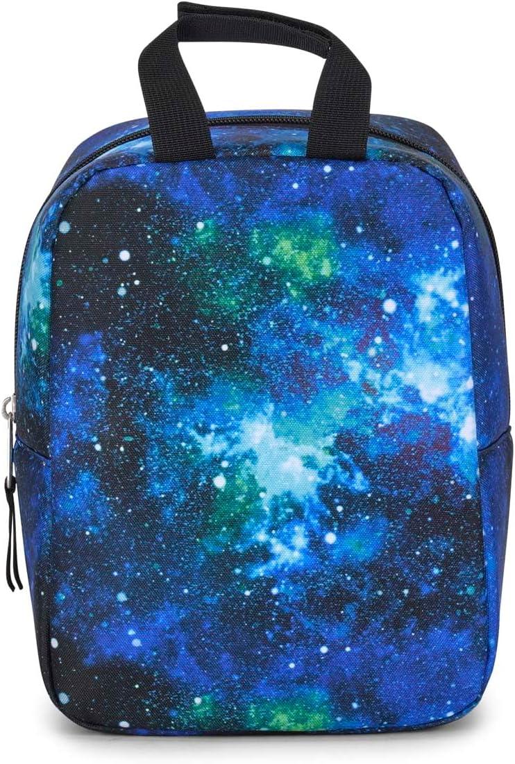 imageJanSport Big Break Insulated Lunch Bag  Small SoftSided Cooler Ideal for Class Work or Meal Prep Cyberspace Galaxy