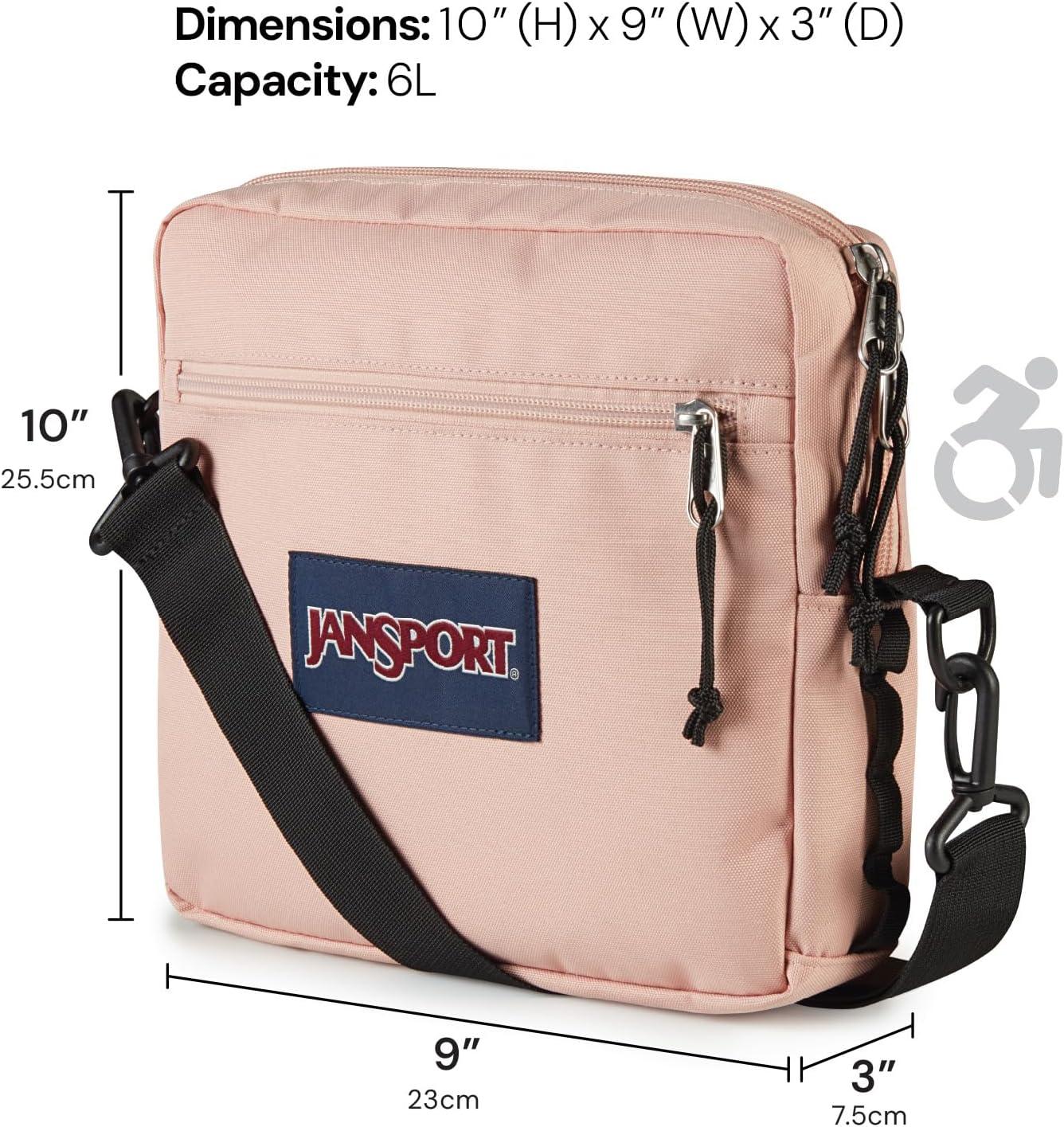 imageJanSport Central Adaptive Accessory Bag  Wheelchair ampamp Walker Compatible Versatile Carry Options TuckAway Adjustable Loops SaniStash Pocket for Easy Access Cyberspace Galaxy