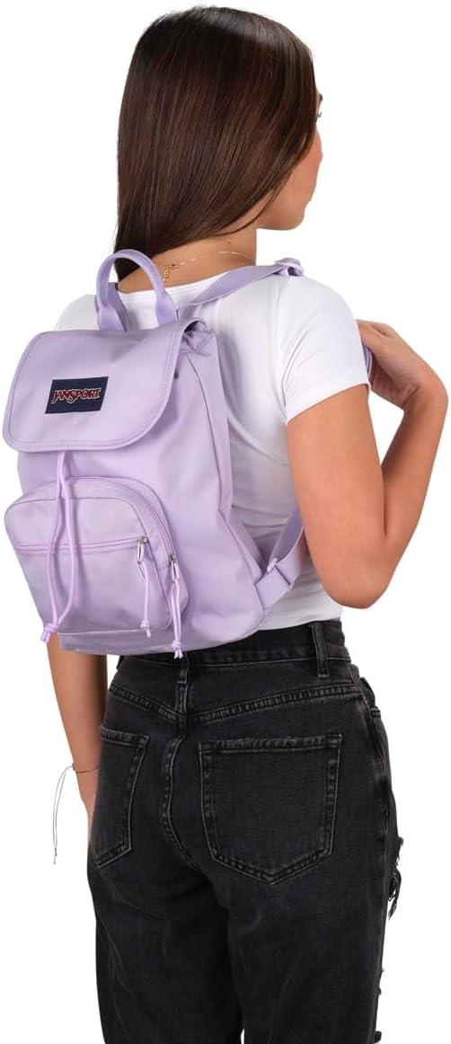 imageJanSport Highlands Mini Pack Backpack  Soft TanPastel Lilac