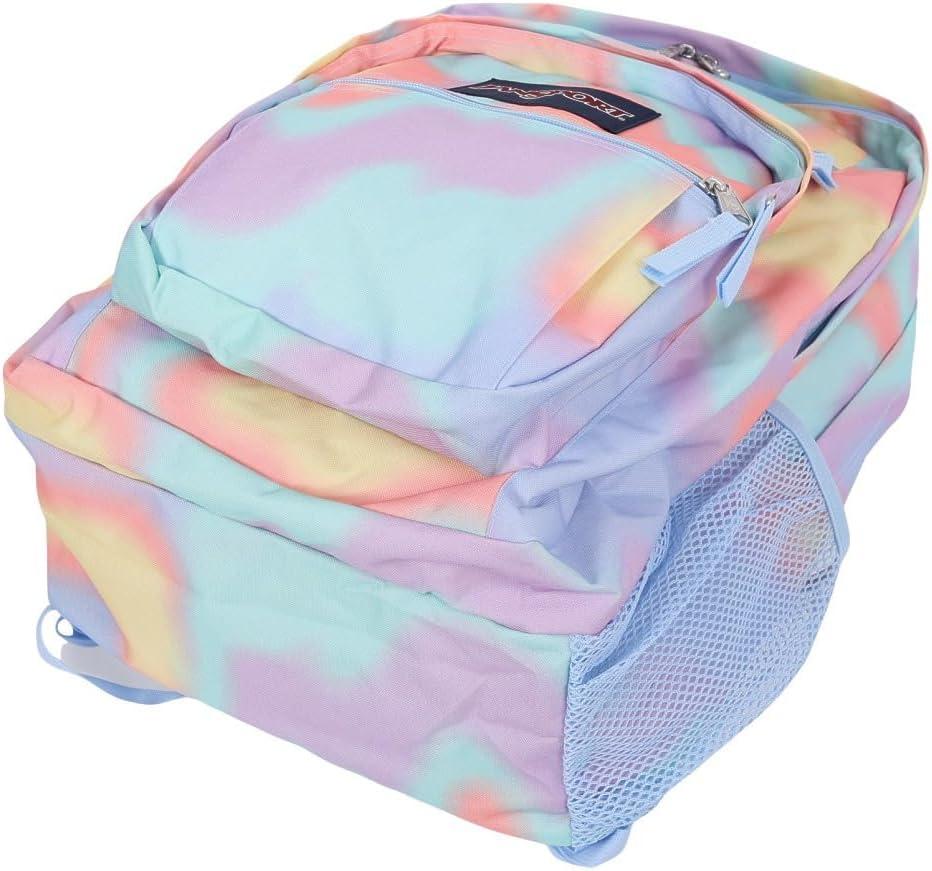 imageJanSport Laptop Backpack  Computer Bag with 2 Compartments Ergonomic Shoulder Straps 15 Laptop Sleeve Haul Handle  Happy Hearts BlackMood Map