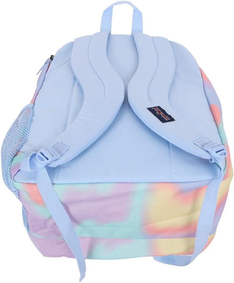 imageJanSport Laptop Backpack  Computer Bag with 2 Compartments Ergonomic Shoulder Straps 15 Laptop Sleeve Haul Handle  Happy Hearts BlackMood Map