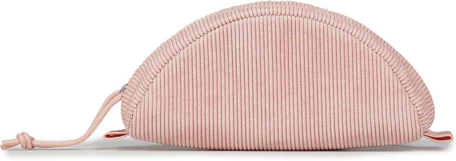 imageJanSport Luna Blue Compact Minimalist Semicircular PouchMisty Rose Corduroy