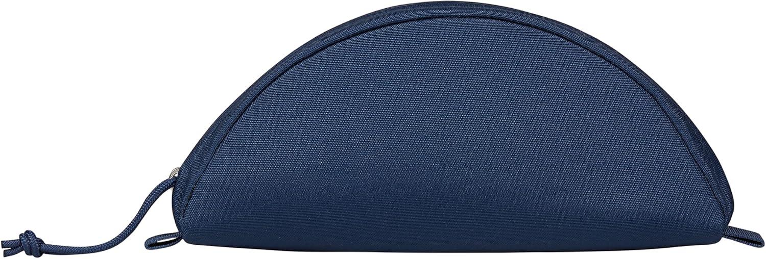 imageJanSport Luna Blue Compact Minimalist Semicircular PouchMushroom Embroidery