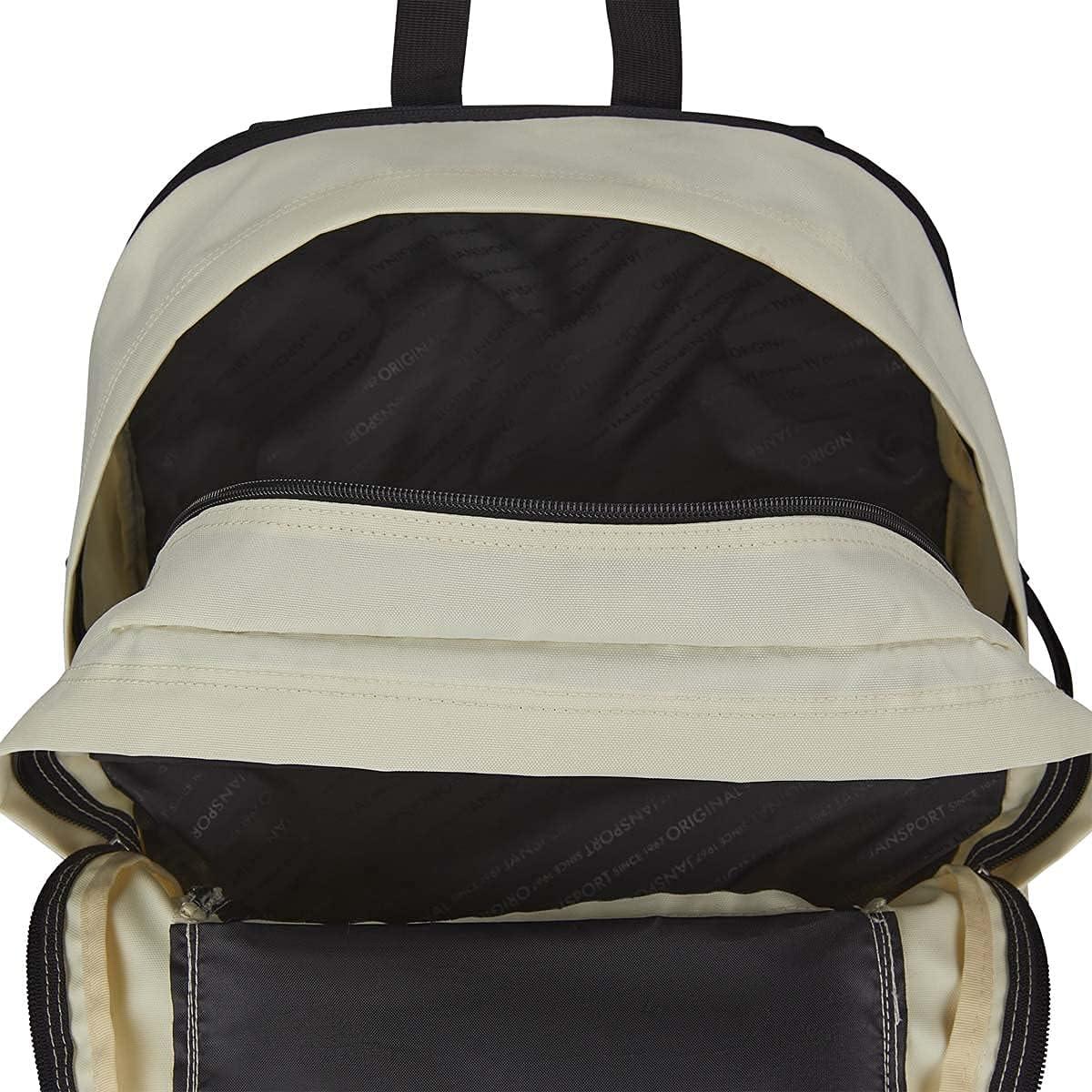 imageJanSport Main Campus Backpack  Travel or Work backpack w 15Inch Laptop Sleeve and Dual Water Bottle Pockets Graphite GreyCoconut