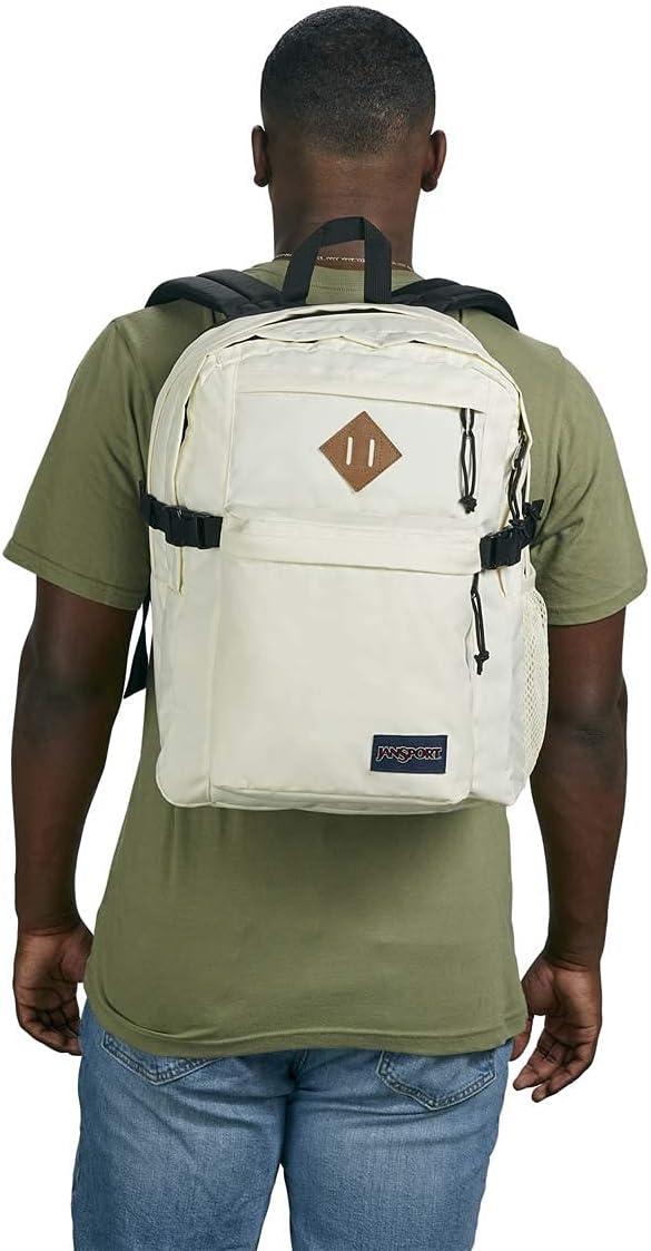 imageJanSport Main Campus Backpack  Travel or Work backpack w 15Inch Laptop Sleeve and Dual Water Bottle Pockets Graphite GreyCoconut