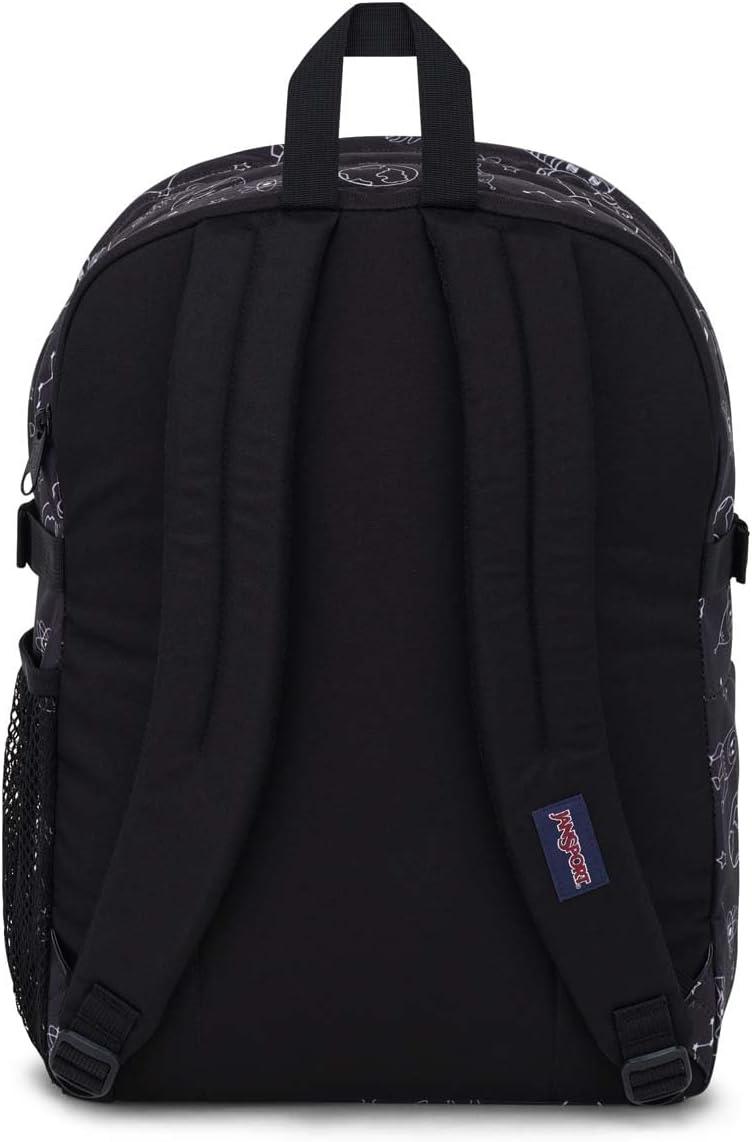 imageJanSport Main Campus Backpack  Travel or Work backpack w 15Inch Laptop Sleeve and Dual Water Bottle Pockets Graphite GreyCosmic City