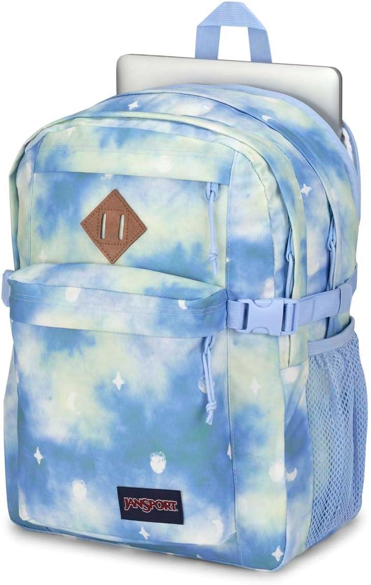 imageJanSport Main Campus Backpack  Travel or Work backpack w 15Inch Laptop Sleeve and Dual Water Bottle Pockets Graphite GreyMoonscape