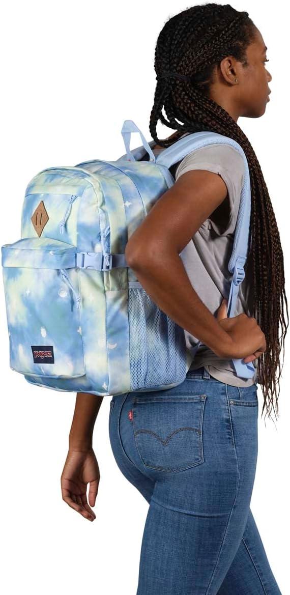 imageJanSport Main Campus Backpack  Travel or Work backpack w 15Inch Laptop Sleeve and Dual Water Bottle Pockets Graphite GreyMoonscape