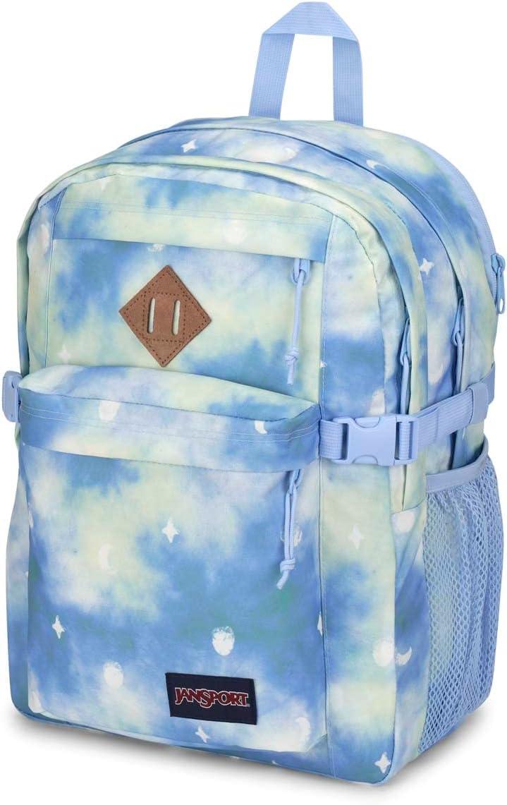 imageJanSport Main Campus Backpack  Travel or Work backpack w 15Inch Laptop Sleeve and Dual Water Bottle Pockets Graphite GreyMoonscape