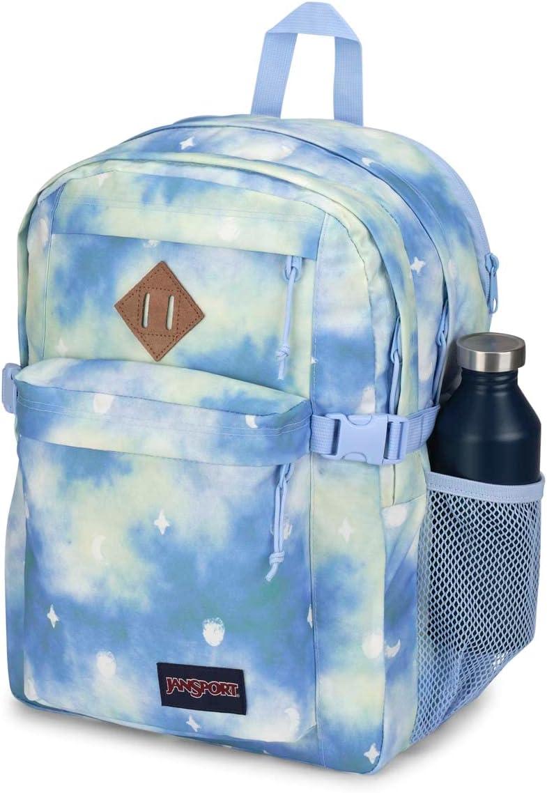 imageJanSport Main Campus Backpack  Travel or Work backpack w 15Inch Laptop Sleeve and Dual Water Bottle Pockets Graphite GreyMoonscape