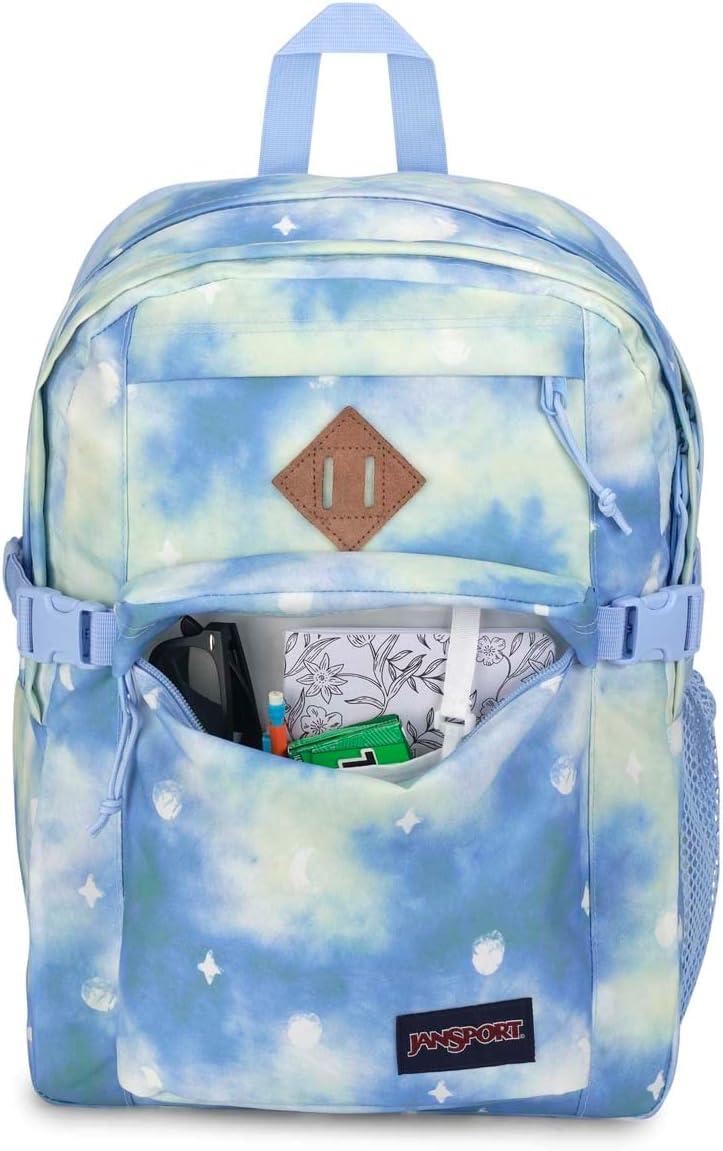 imageJanSport Main Campus Backpack  Travel or Work backpack w 15Inch Laptop Sleeve and Dual Water Bottle Pockets Graphite GreyMoonscape