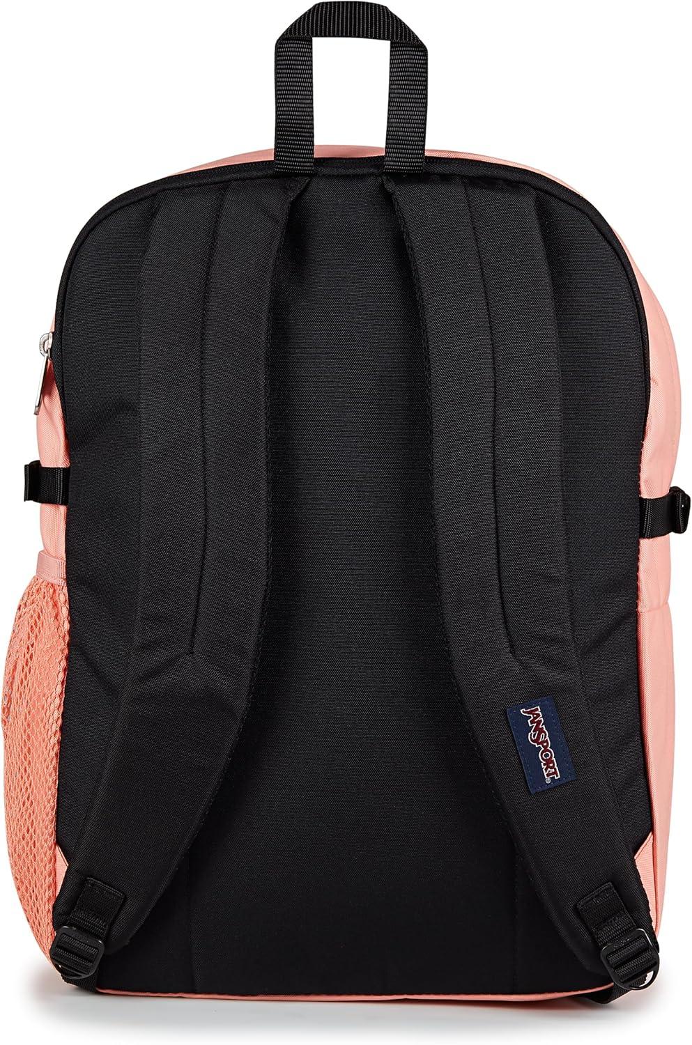 imageJanSport Main Campus Backpack  Travel or Work backpack w 15Inch Laptop Sleeve and Dual Water Bottle Pockets Peach Bum