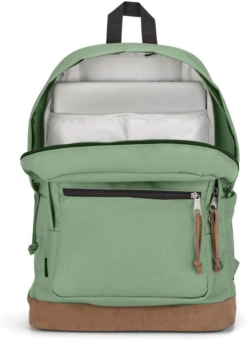 imageJanSport Right Pack Backpack  Durable Daypack with Padded 15quot Laptop Sleeve Spacious Main Compartment ampamp Integrated Water Bottle Pocket  BlackLoden Frost