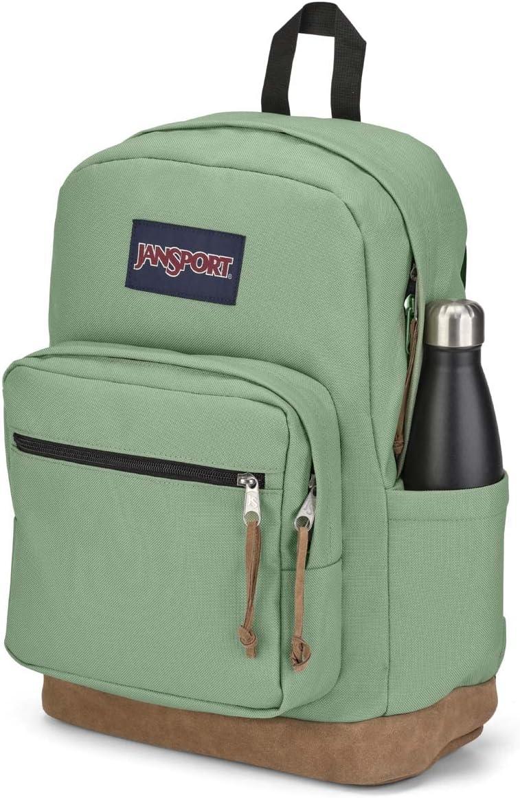 imageJanSport Right Pack Backpack  Durable Daypack with Padded 15quot Laptop Sleeve Spacious Main Compartment ampamp Integrated Water Bottle Pocket  BlackLoden Frost