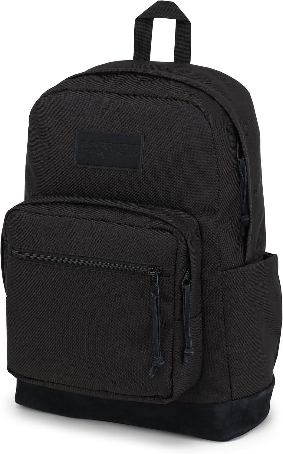 imageJanSport Right Pack Backpack  Durable Daypack with Padded 15quot Laptop Sleeve Spacious Main Compartment ampamp Integrated Water Bottle Pocket  BlackMonochrome Black