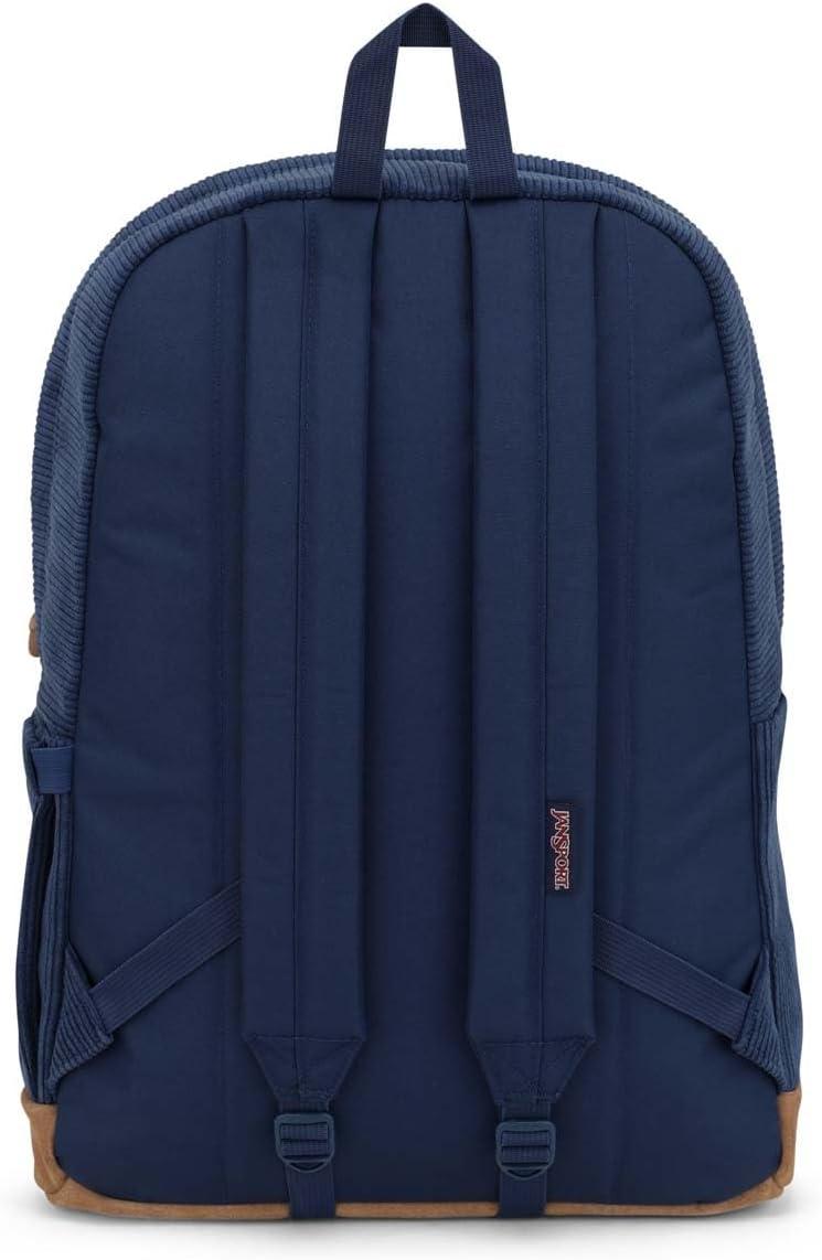 imageJanSport Right Pack Expressions Backpack Main Compartment 15inch Padded Laptop Compartment Side Water Bottle Pocket Utility Pocket with Zippered Rain Flap Discharge Denim StarNavy Corduroy