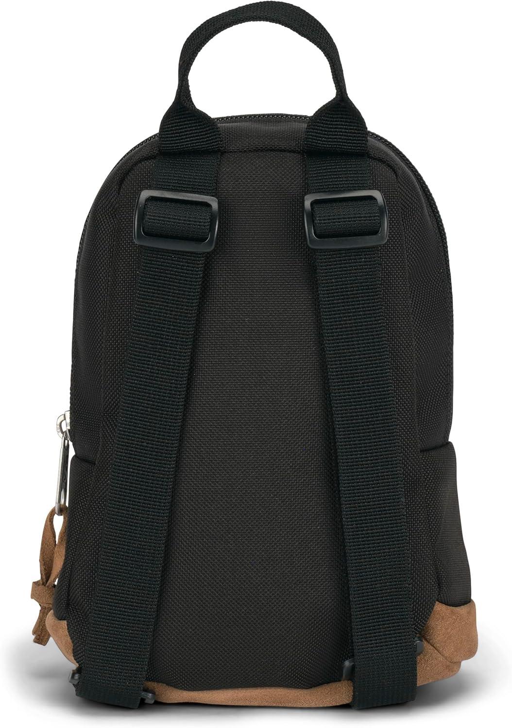 imageJanSport Right Pack Mini Compact Backpack with Large Main Compartment Front Utility Pocket and Front Zippered Stash Pocket CoconutBlack