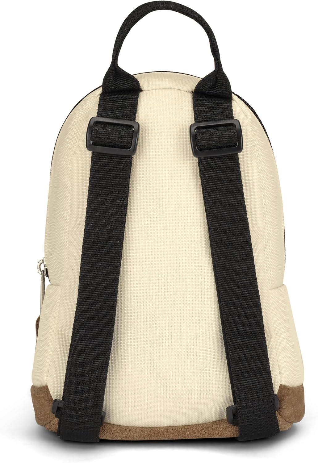 imageJanSport Right Pack Mini Compact Backpack with Large Main Compartment Front Utility Pocket and Front Zippered Stash Pocket CoconutCoconut