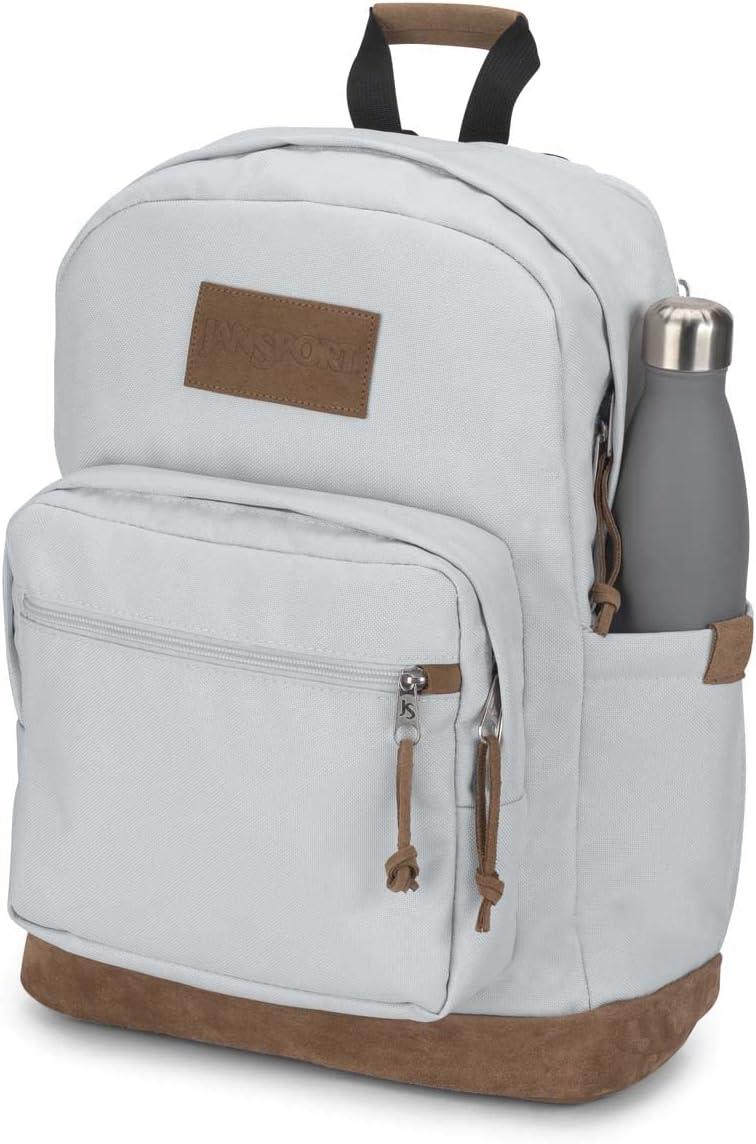 imageJanSport Right Pack Premium Backpack  Daypack with 15quot Laptop Sleeve Main Compartment Water Bottle Pocket Cargo GreenOyster Mushroom