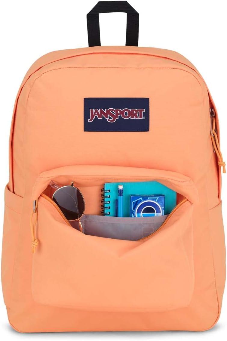 imageJanSport Superbreak Backpack  Durable Lightweight Premium Backpack Red TapeApricot Crush