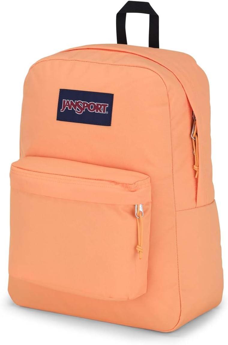 imageJanSport Superbreak Backpack  Durable Lightweight Premium Backpack Red TapeApricot Crush