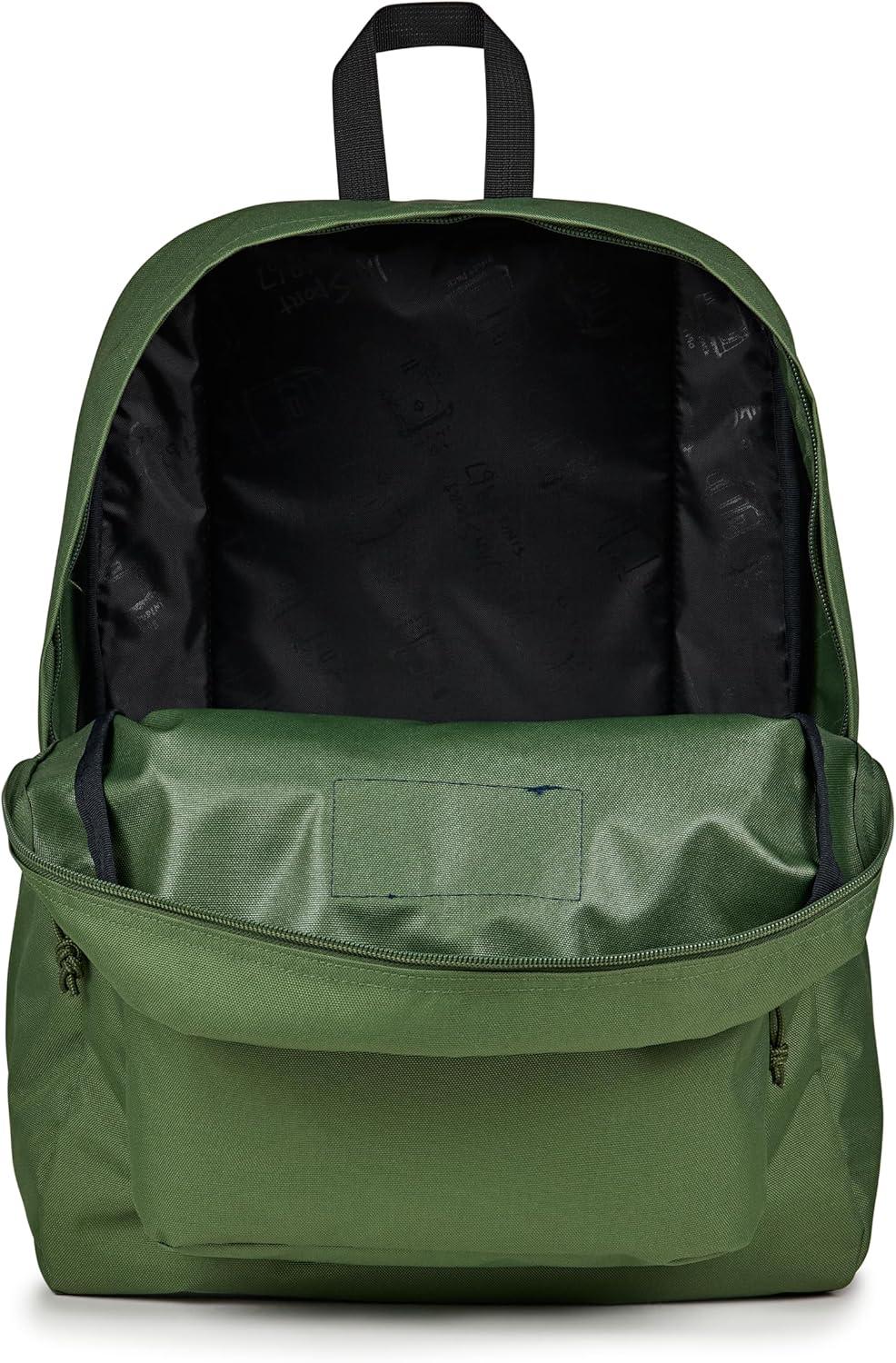 imageJanSport Superbreak Backpack  Durable Lightweight Premium Backpack Red TapeCargo Green