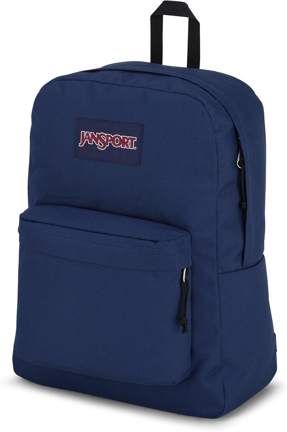 imageJanSport Superbreak Backpack  Durable Lightweight Premium Backpack Red TapeNavy