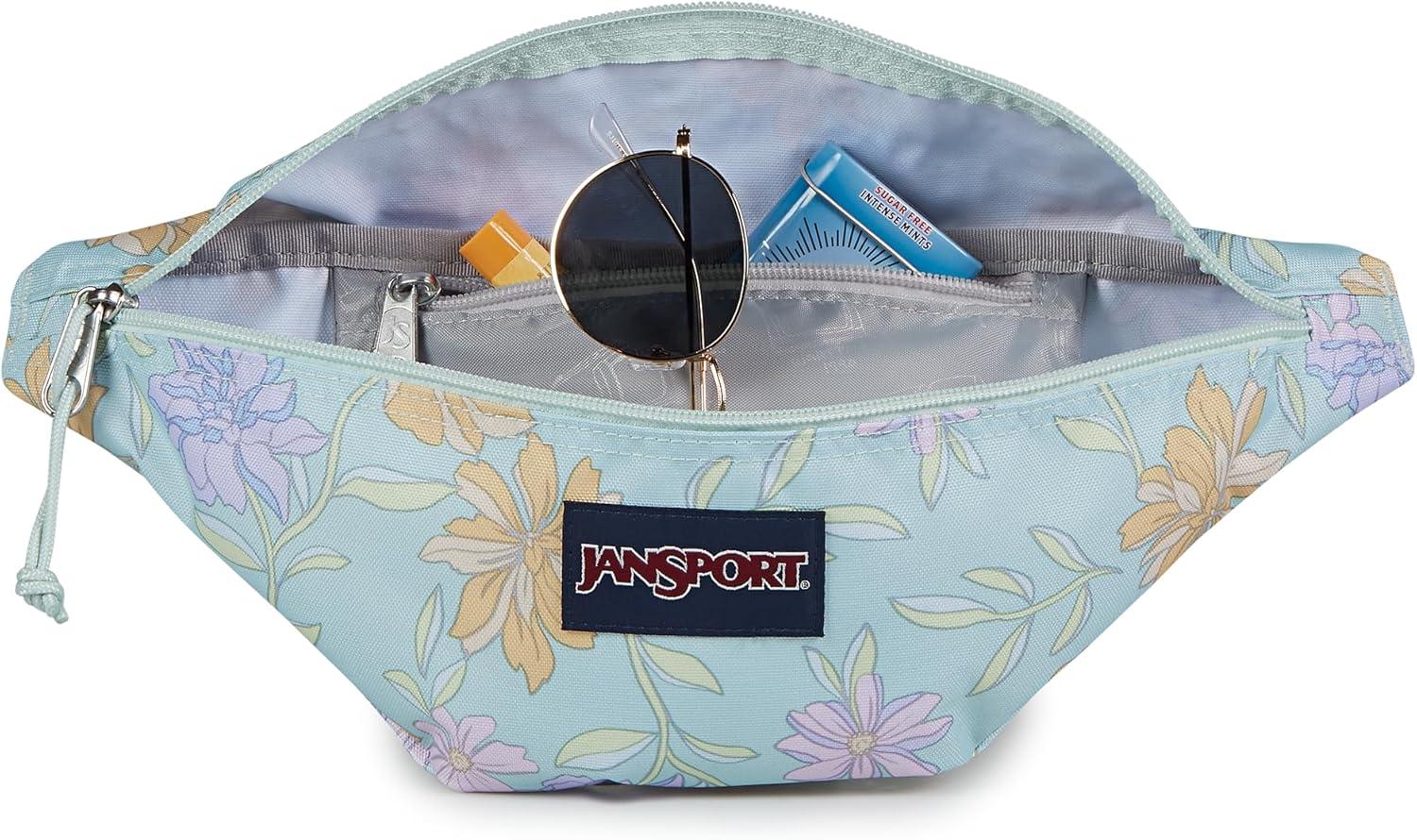 imageJanSport Swing WaistpackFaded Floral Fresh Mint