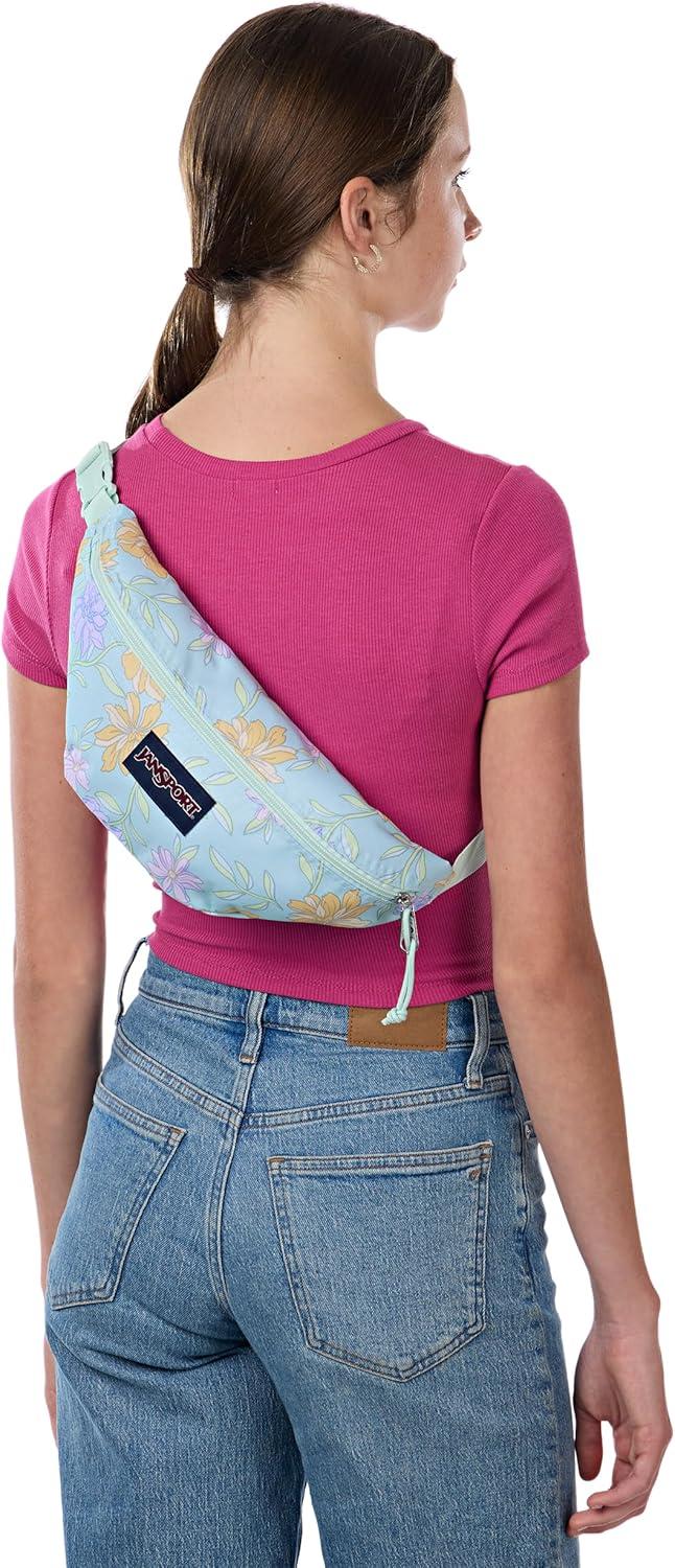 imageJanSport Swing WaistpackFaded Floral Fresh Mint