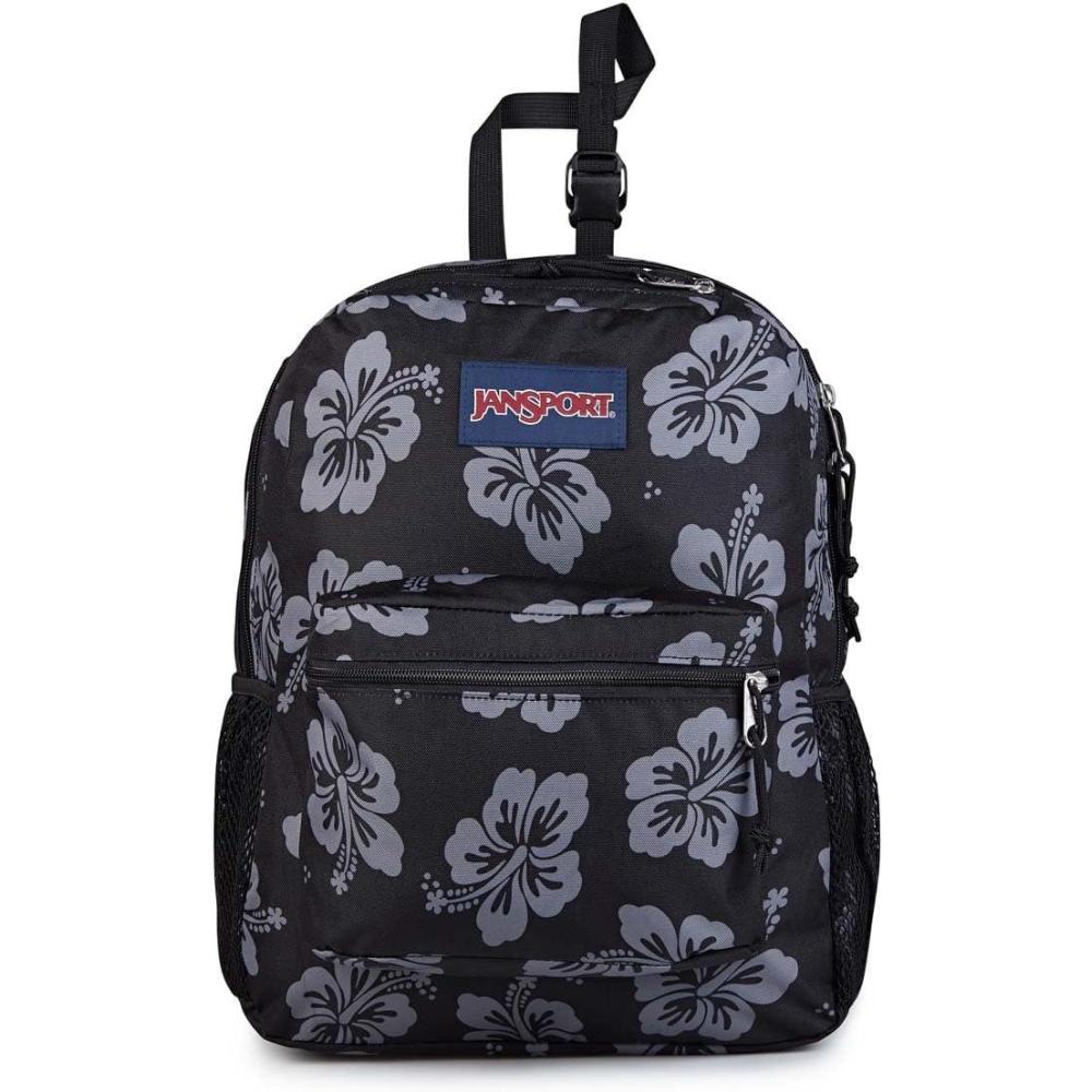 imageJanSport Central Adaptive Backpack  Wheelchair ampamp Walker Compatible TuckAway Shoulder Straps Adjustable Backrest Loops ampamp Anchor Straps Iconic Design RedMulti Hippie DaysLuau Life