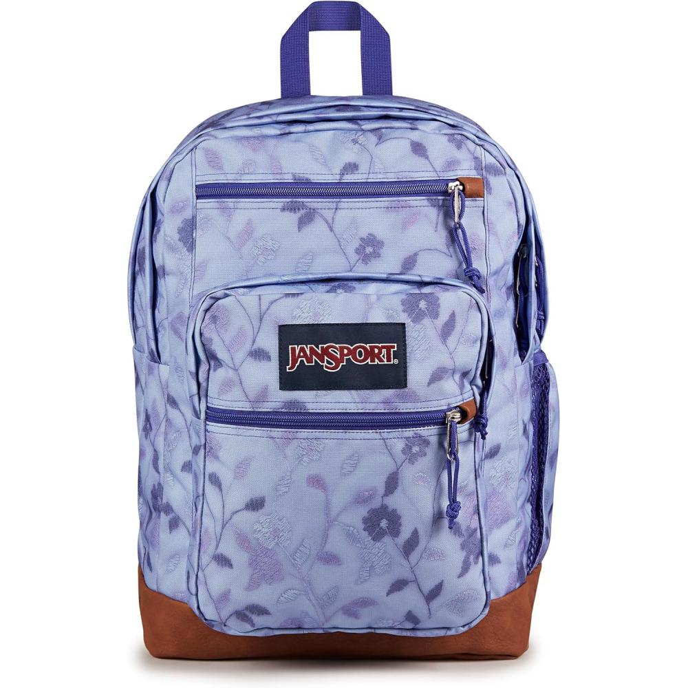 imageJanSport Cool Backpack with 15inch Laptop Sleeve  Large Computer Bag Rucksack with 2 Compartments Ergonomic Straps NavyLines  Vines