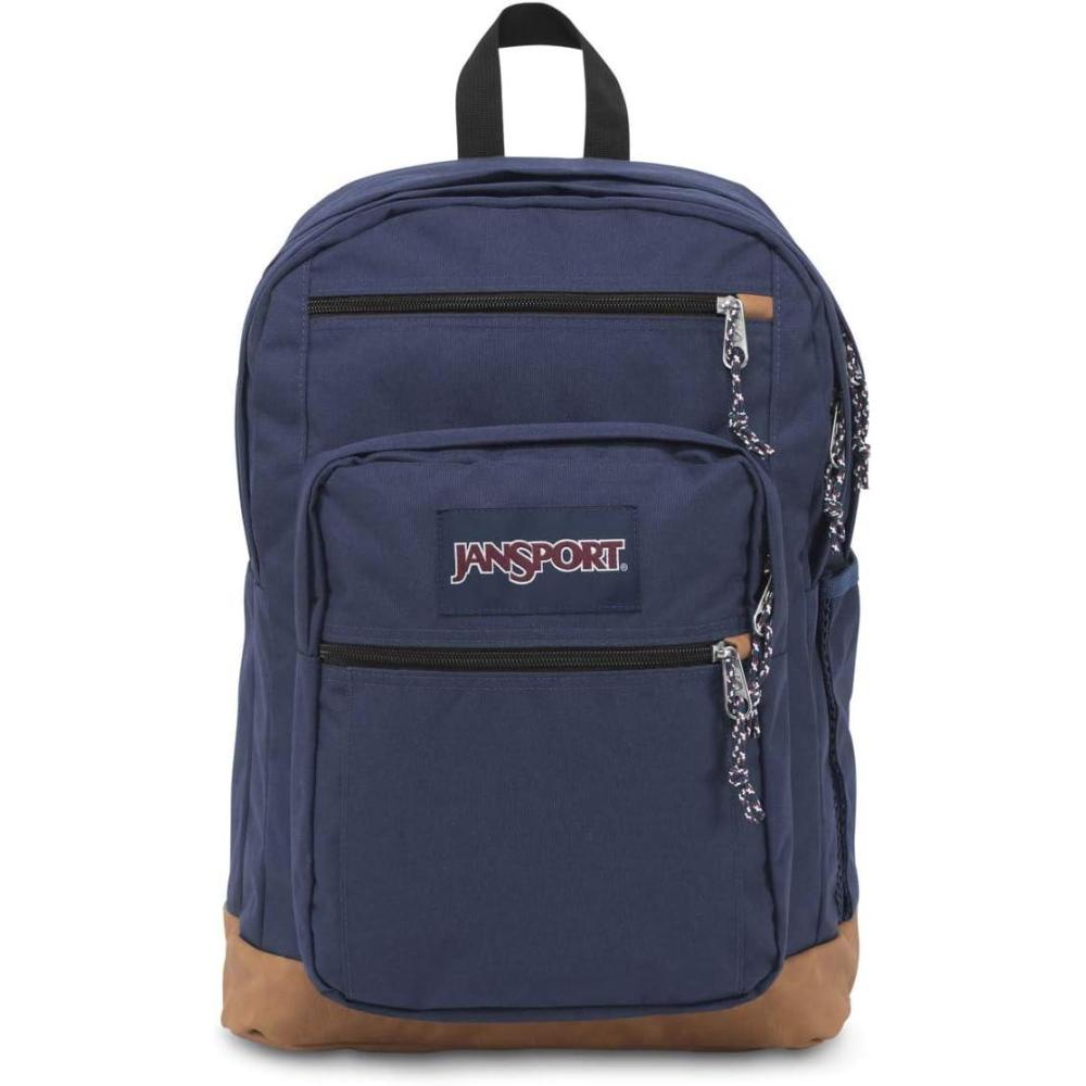 imageJanSport Cool Backpack with 15inch Laptop Sleeve  Large Computer Bag Rucksack with 2 Compartments Ergonomic Straps NavyNavy