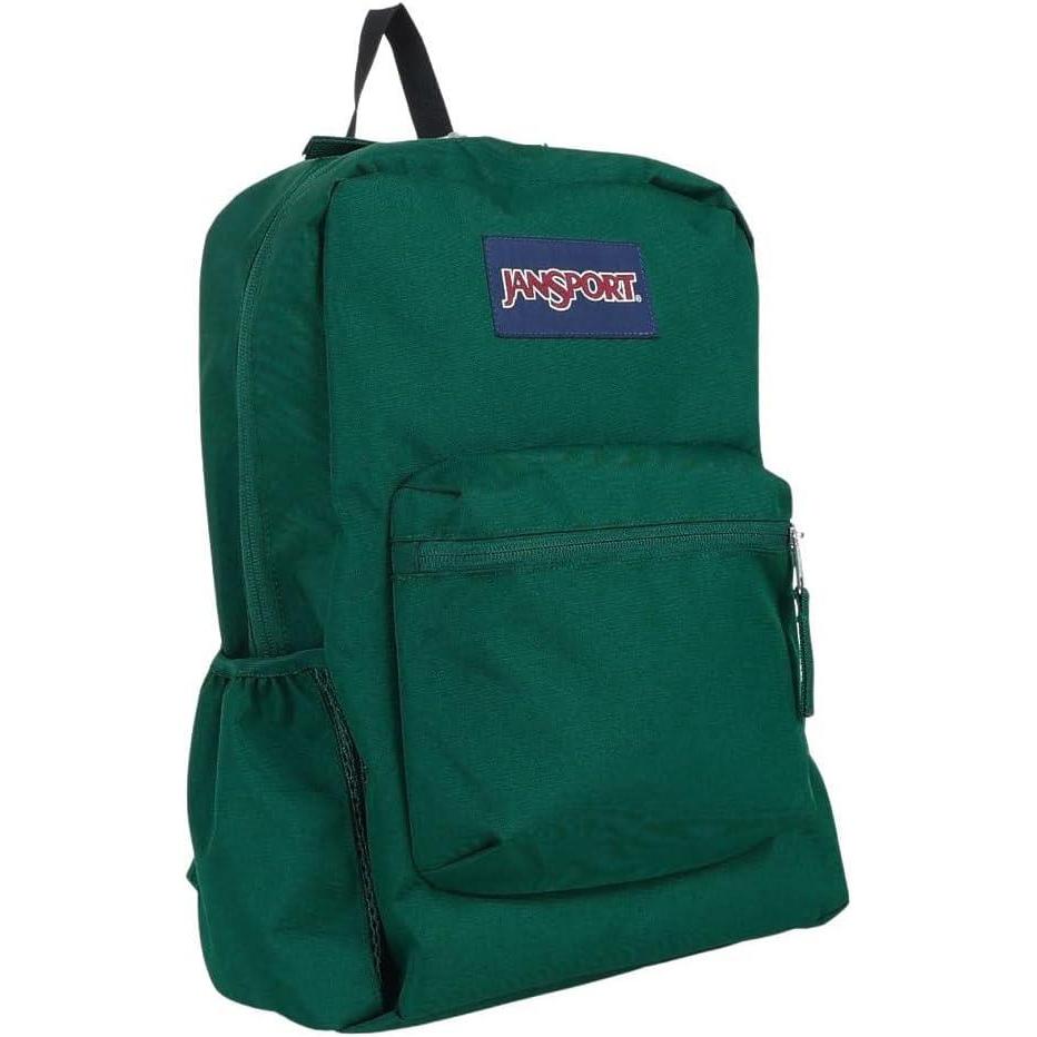 imageJanSport Cross Town Backpack 17quot x 125quot x 6quot  Simple Bag for Everyone with 1 Main Compartment Front Utility Pocket  Premium Class Accessories  BlackDeep Juniper