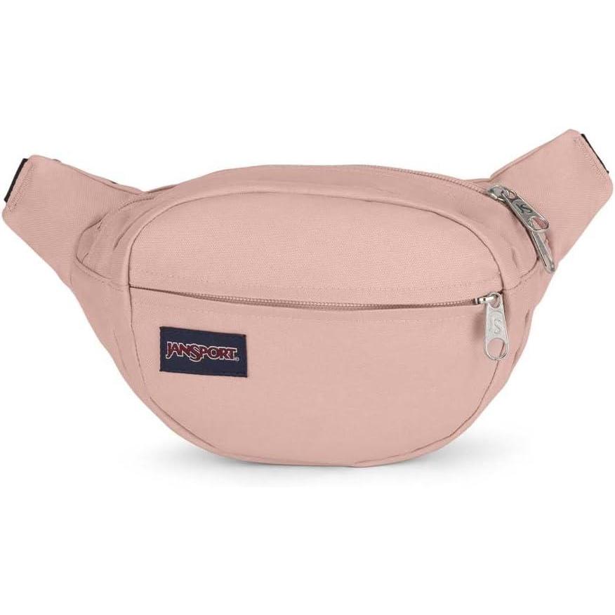 imageJanSport Fifth Avenue Fanny Pack Crossbody Bags for Women Men City Lights  Stylish Durable Waist Bag with Adjustable Belt Main Zippered Pocket Quick Stash Pocket  Premium Travel EssentialsMisty Rose