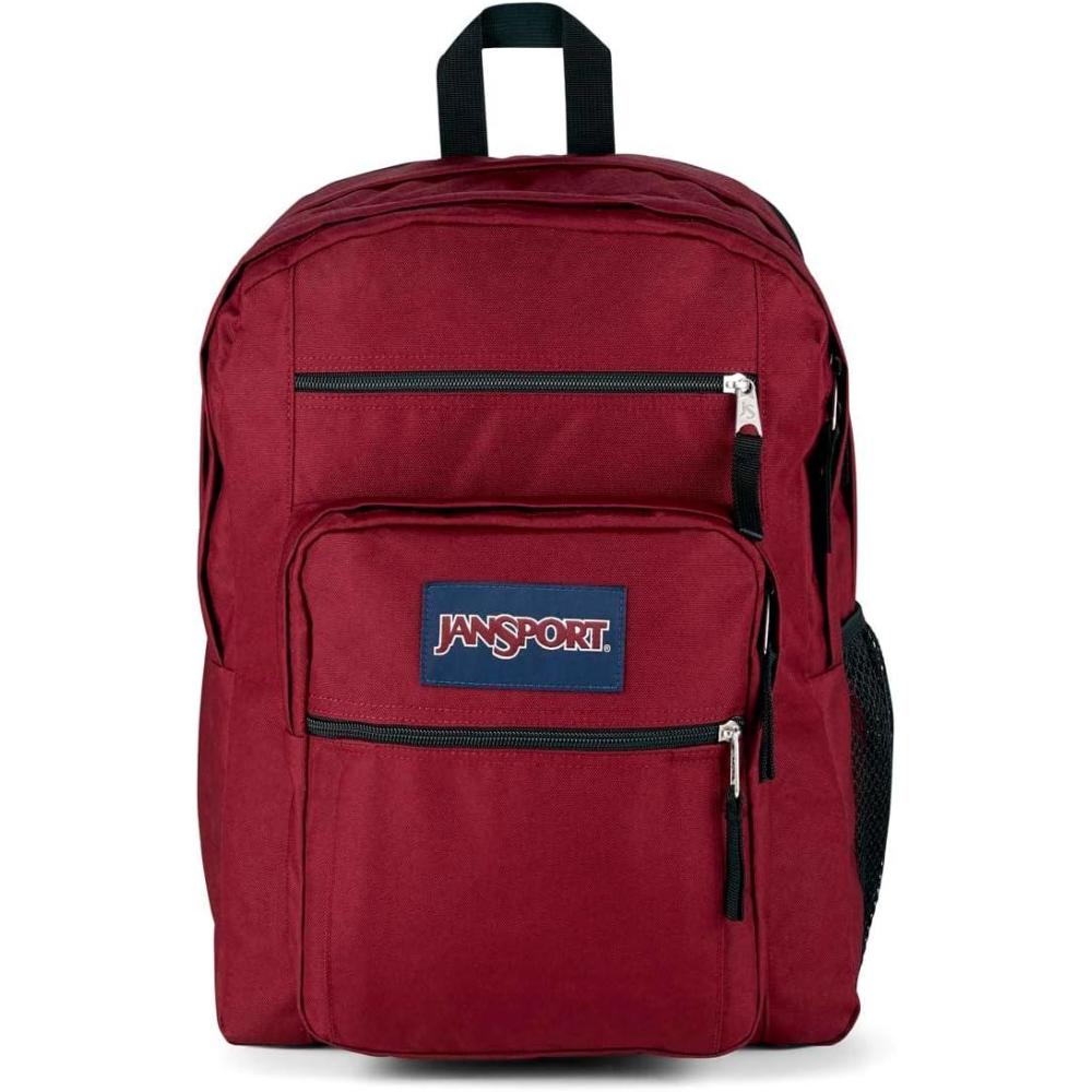 imageJanSport Laptop Backpack  Computer Bag with 2 Compartments Ergonomic Shoulder Straps 15 Laptop Sleeve Haul Handle  Cyberspace GalaxyRusset Red