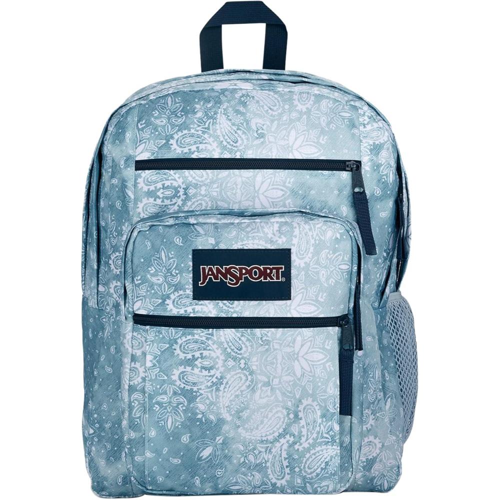 imageJanSport Laptop Backpack  Computer Bag with 2 Compartments Ergonomic Shoulder Straps 15 Laptop Sleeve Haul Handle  Happy Hearts BlackLucky Bandanna