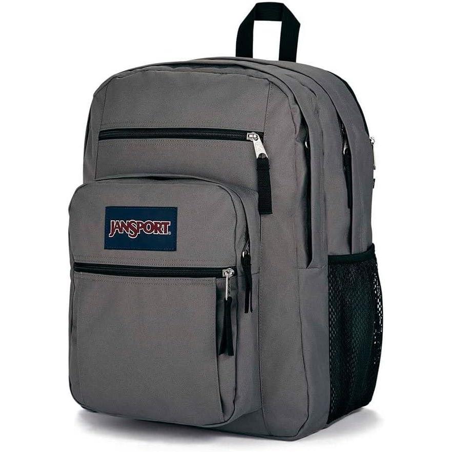 imageJanSport Laptop Backpack  Computer Bag with 2 Compartments Ergonomic Shoulder Straps 15 Laptop Sleeve Haul Handle  RedMulti Hippie DaysGraphite Grey