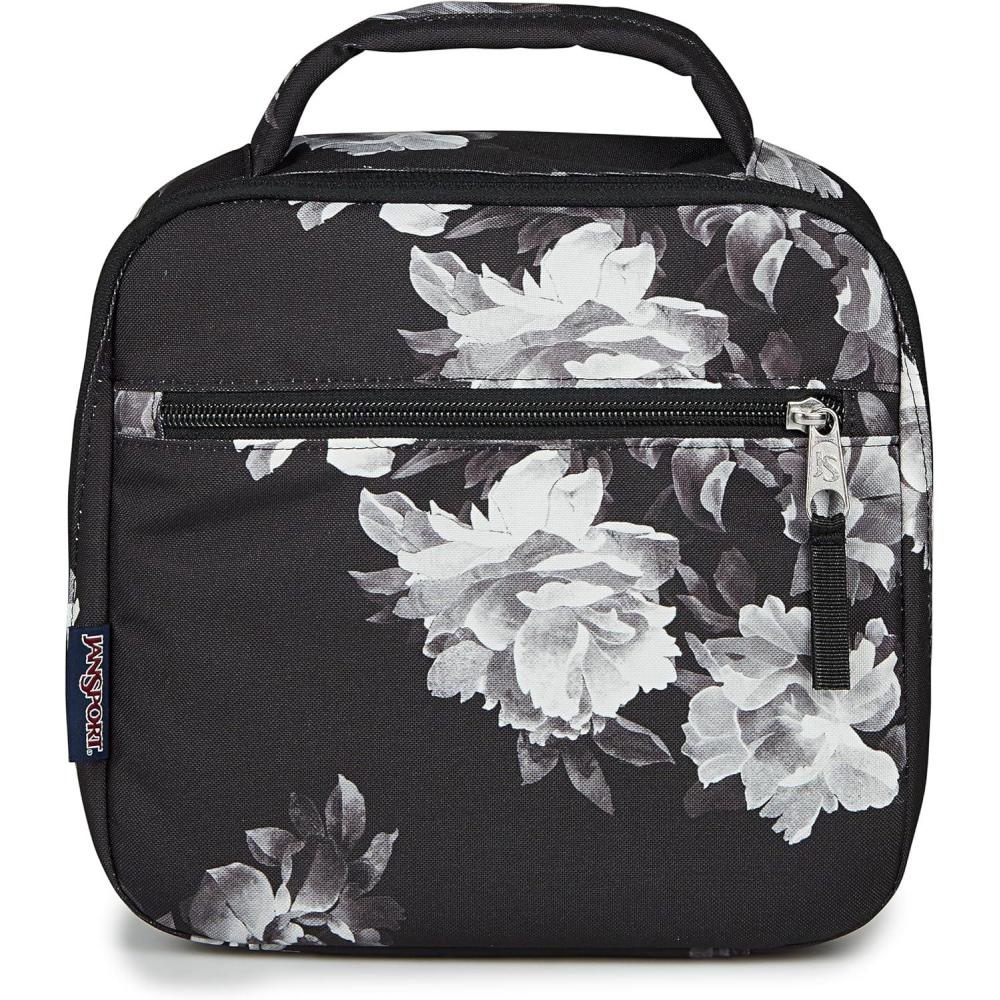 imageJanSport Lunch Break Insulated Cooler Bag  Leakproof Picnic Tote Blue DuskMagnolia Mirage
