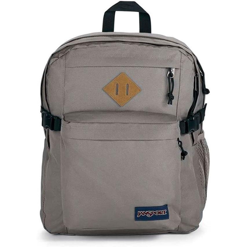 imageJanSport Main Campus Backpack  Travel or Work backpack w 15Inch Laptop Sleeve and Dual Water Bottle Pockets Graphite GreyGraphite Grey
