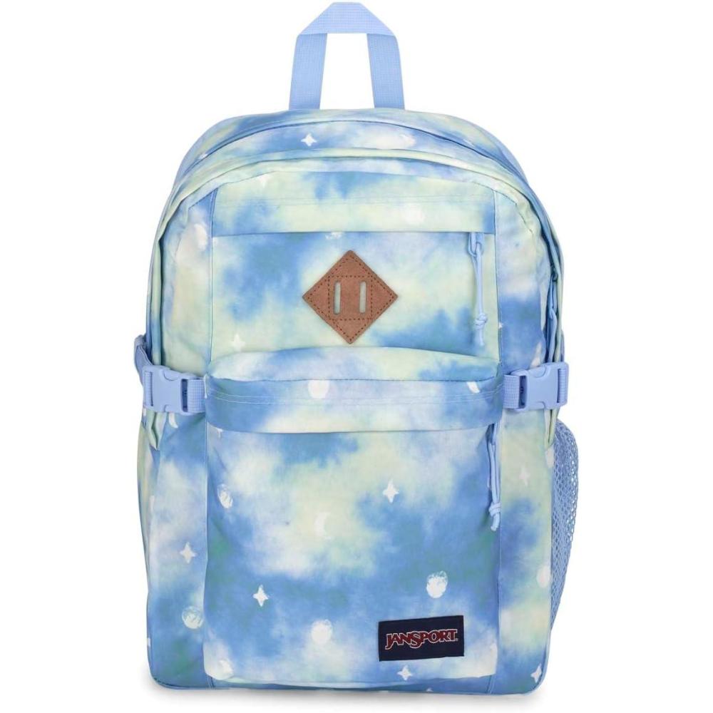 imageJanSport Main Campus Backpack  Travel or Work backpack w 15Inch Laptop Sleeve and Dual Water Bottle Pockets Graphite GreyMoonscape