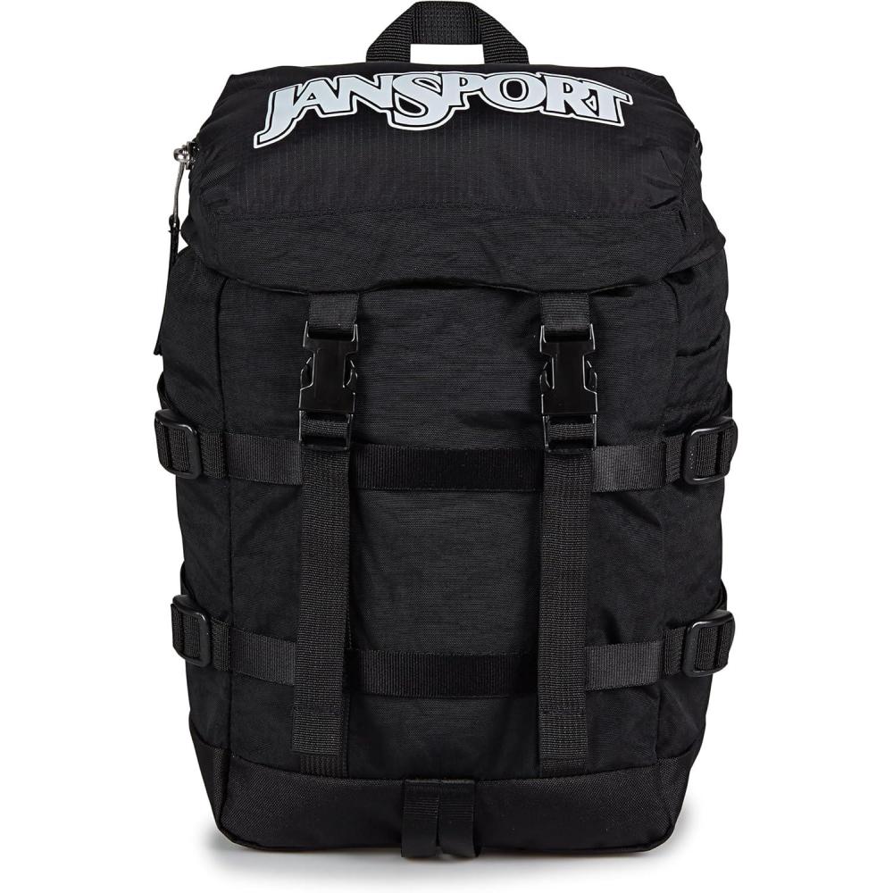 imageJanSport Mini Skip Pack  Compact Backpack with Main Compartment Side Water Bottle Pocket and Zippered Accessory Pocket Jelly KellyBlack