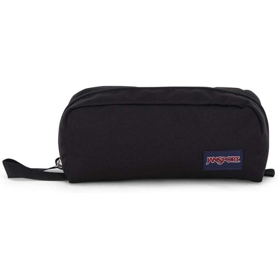 imageJanSport Perfect Pouch  Accordion Opening Single Compartment with 3 Dividers Small Internal PocketBlack