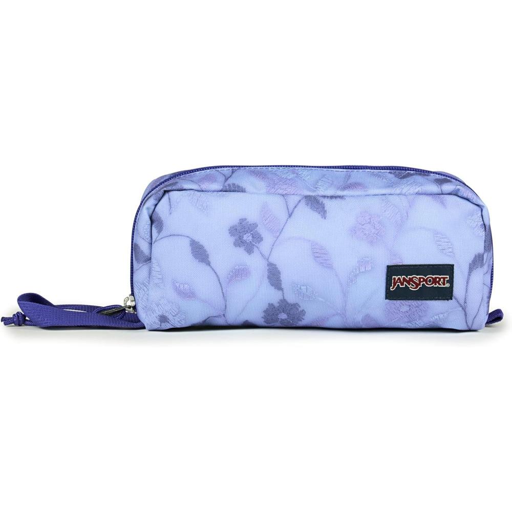imageJanSport Perfect Pouch  Accordion Opening Single Compartment with 3 Dividers Small Internal PocketLines  Vines