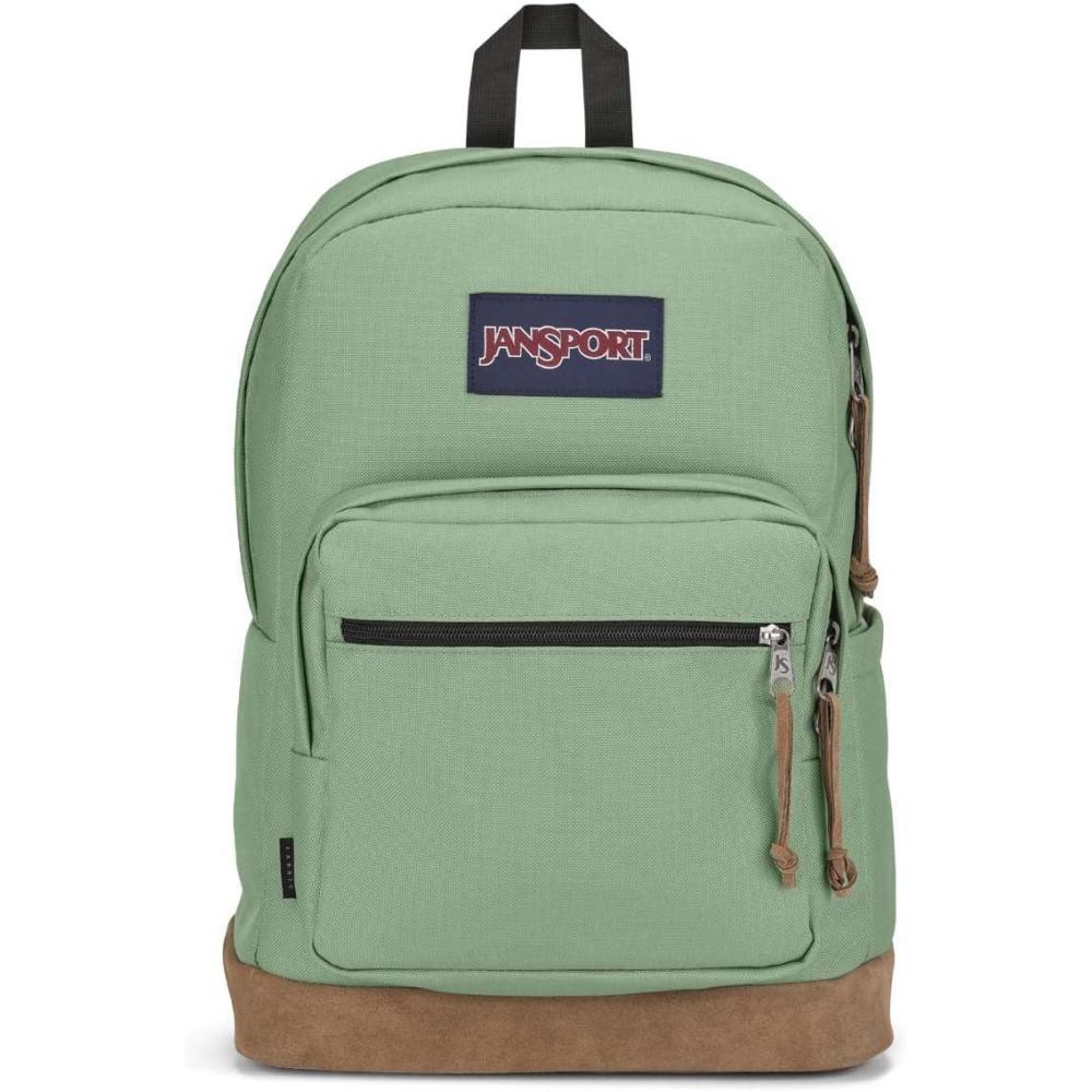 imageJanSport Right Pack Backpack  Durable Daypack with Padded 15quot Laptop Sleeve Spacious Main Compartment ampamp Integrated Water Bottle Pocket  BlackLoden Frost