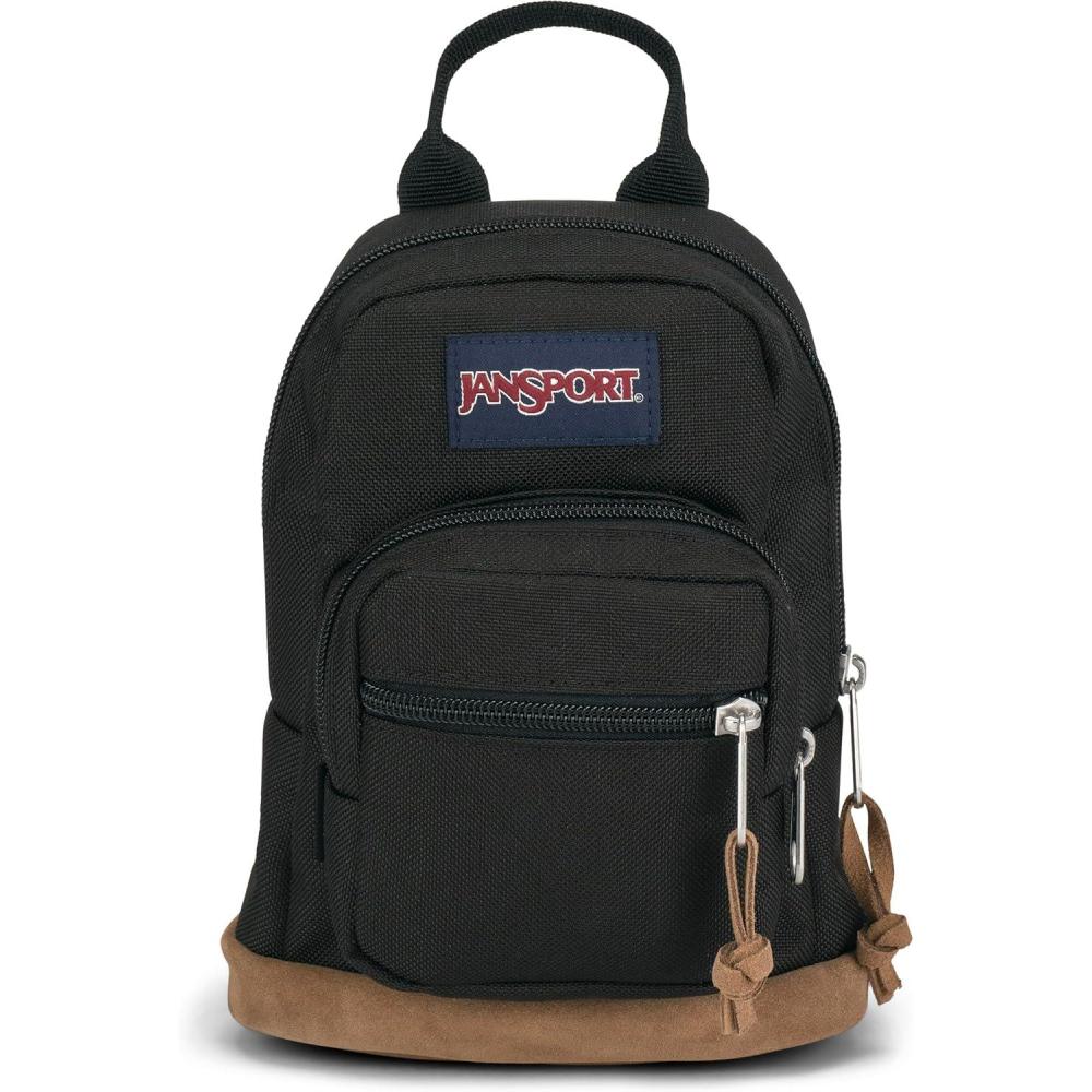imageJanSport Right Pack Mini  Compact Backpack with Large Main Compartment Front Utility Pocket and Front Zippered Stash Pocket CoconutBlack