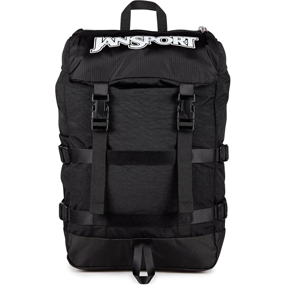 imageJanSport Skip Pack Backpack  28L Capacity Fits 135quot Laptop Large Main Compartment Side Water Bottle Pocket  Ideal for Work ampamp Travel BlackBlack