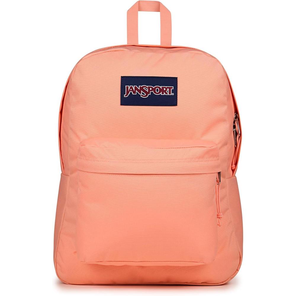 imageJanSport SuperBreak One Backpacks  Durable Lightweight Bag with 1 Main Compartment Front Utility Pocket with Builtin Organizer  Premium Backpack Russet RedPeach Bum